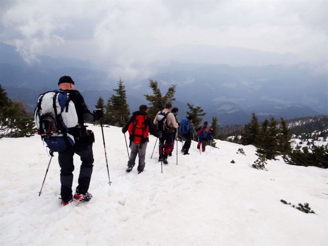 Radušnik-Koča na Loki-Raduha(2062m)-6.4.2014 - foto