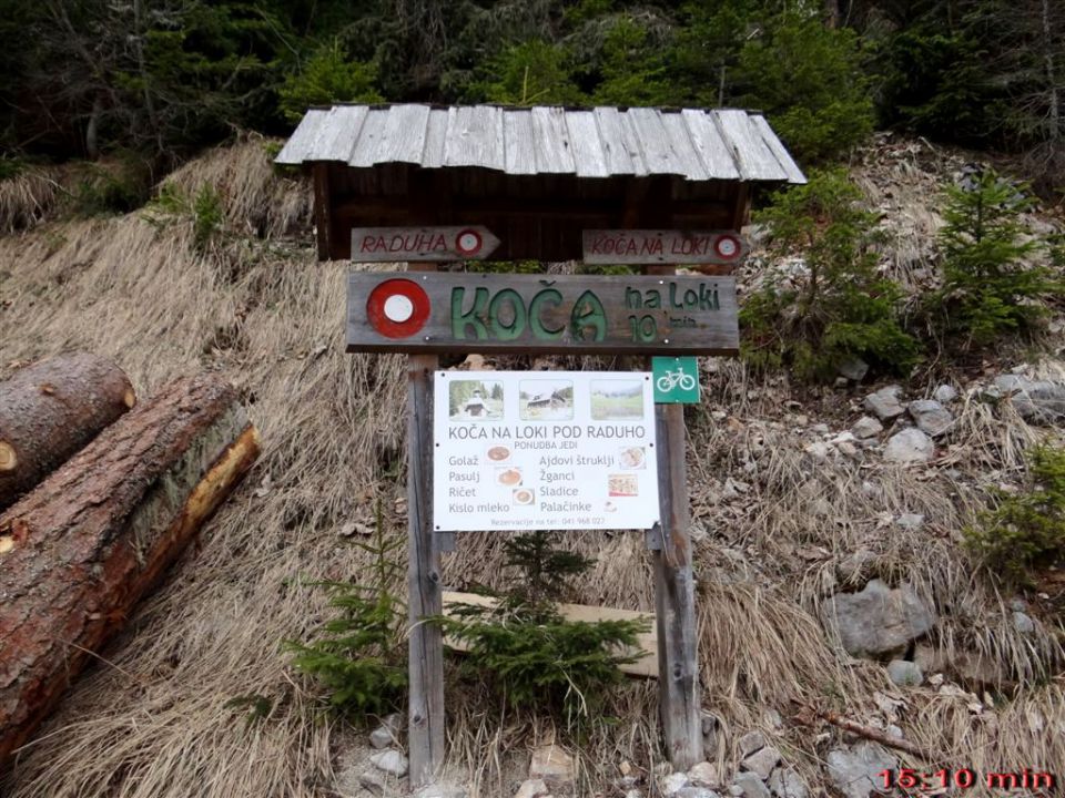 Radušnik-Koča na Loki-Raduha(2062m)-6.4.2014 - foto povečava