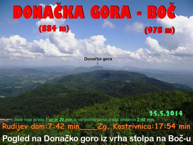 Rudijev dom-Donačka gora-Boč-25.5.2014 - foto