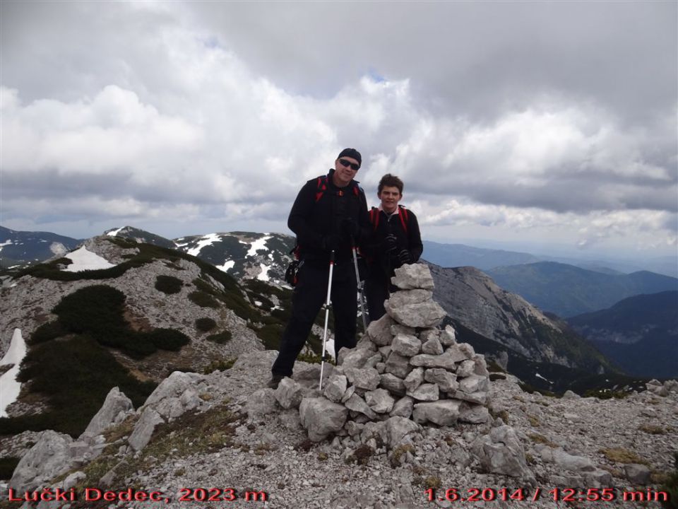 Pl.Podvežak-Lastovec-Lučki dedec-1.6.2014 - foto povečava