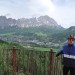 V ozadju Cortina d'Ampezzo