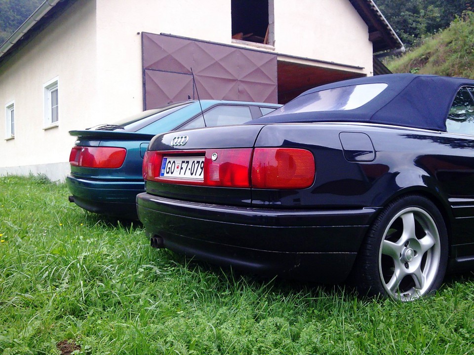 Audi Coupe 2.6E V6  LZ6P Gomera Grün  - foto povečava