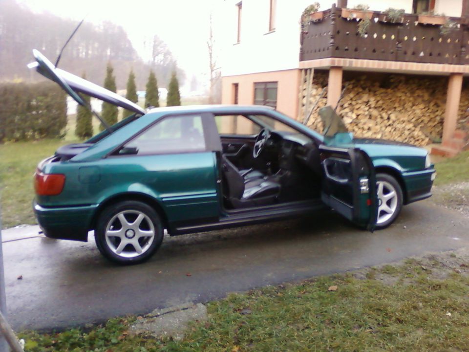 Audi Coupe 2.6E V6  LZ6P Gomera Grün  - foto povečava