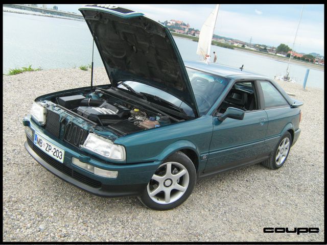 Audi Coupe 2.6E V6  LZ6P Gomera Grün  - foto