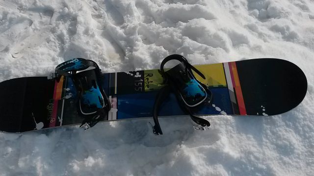 Snowboard deska - foto