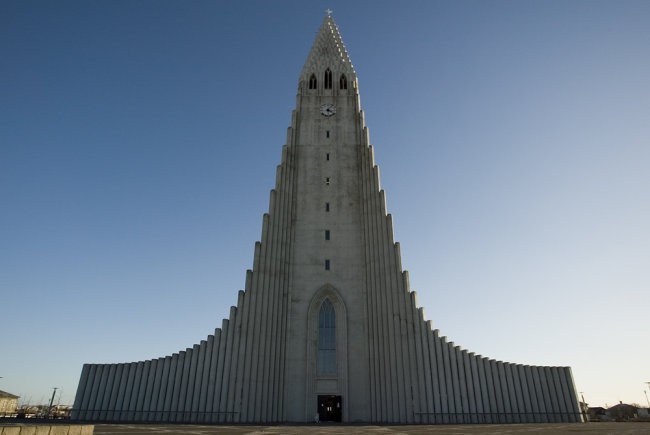 Cerkev v centru Reykjavíka