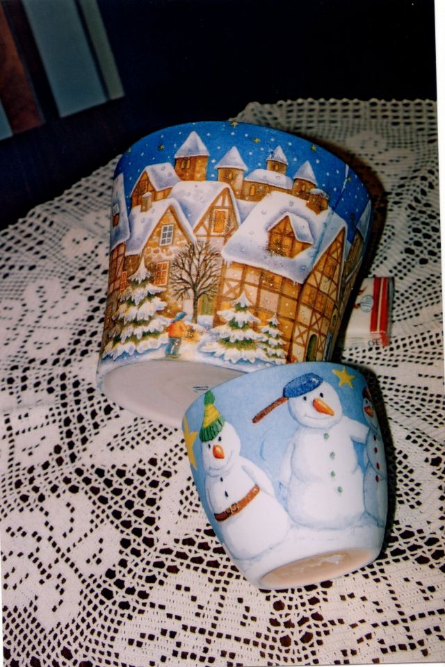 zimska lonca za rože