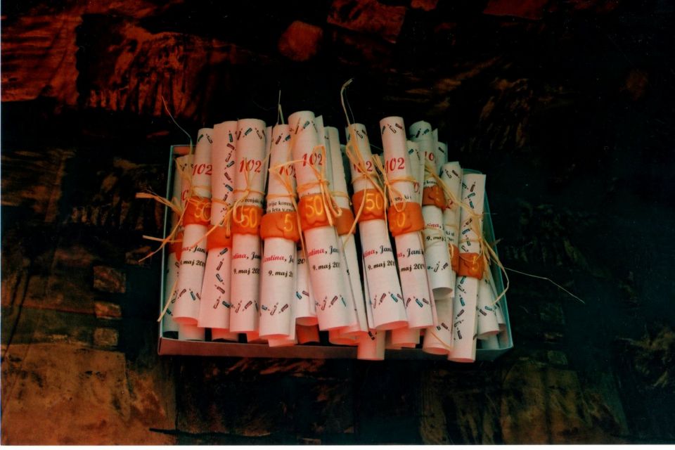 darila za vse prisotne na praznovanju