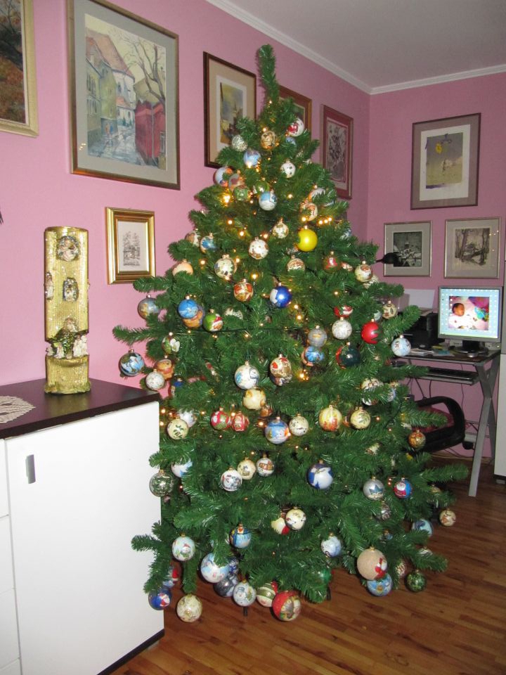 naša letošnja novoletna smrečica