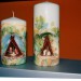 Jaslice v sveči, okrašeni s hmeljem, posebnost Savinjske doline