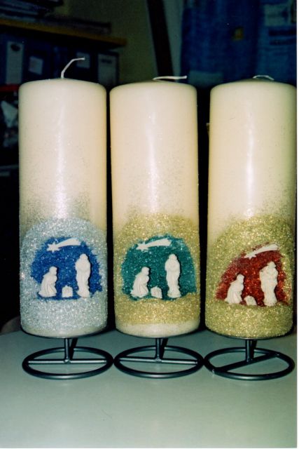 Jaslice v sveči