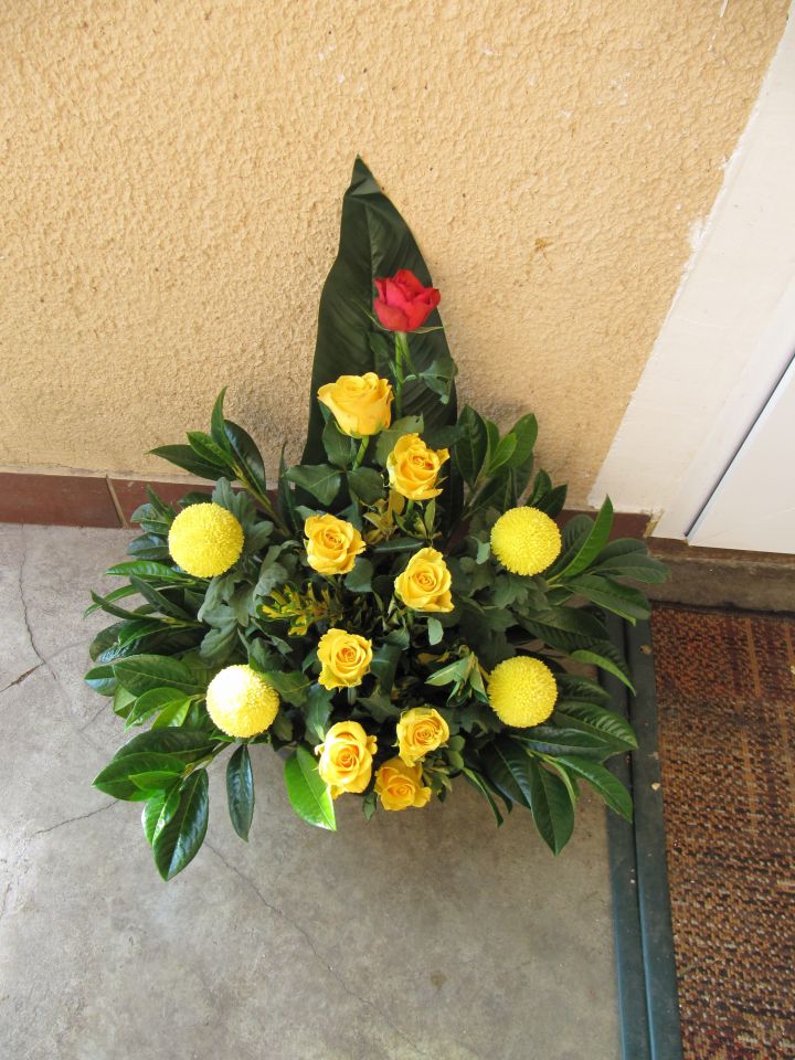 ikebana za pokopališče