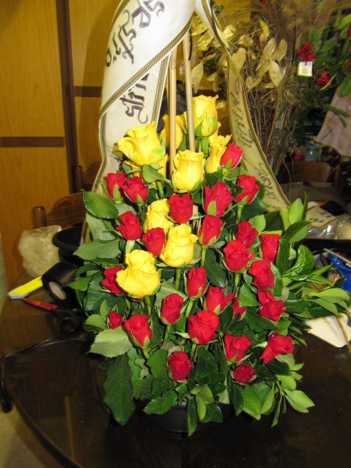 ikebana za pokopališče