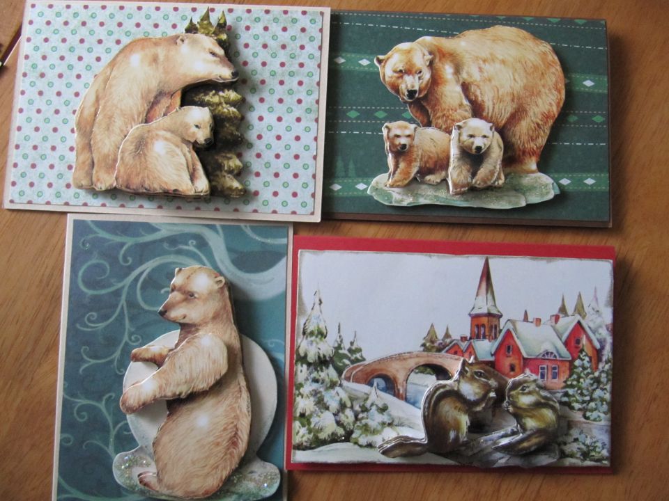 3D iz knjige, ki sem jo kupila na sejmu, firma Ideen mit Herz