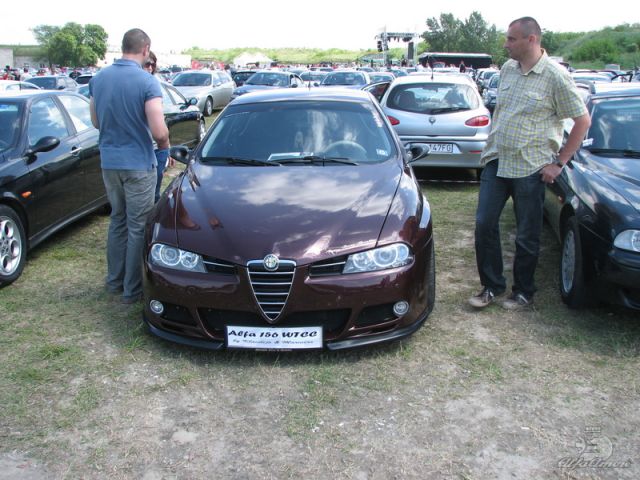 Alfa meetings - 14 Komarom 2010 - 1  - foto