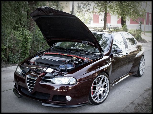 Alfa 156 wtcc - mak dtm one 19'' wheels - foto