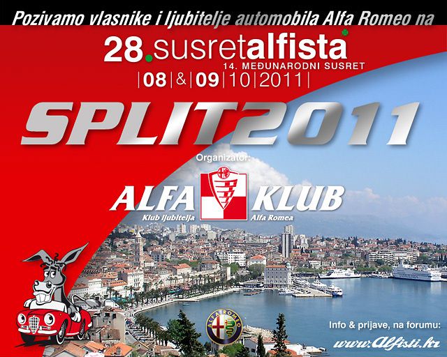 Alfa meetings - 30  split 2011 - foto