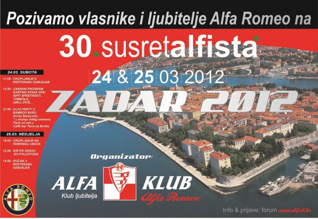 Alfa meetings - 36 zadar 2012 - foto
