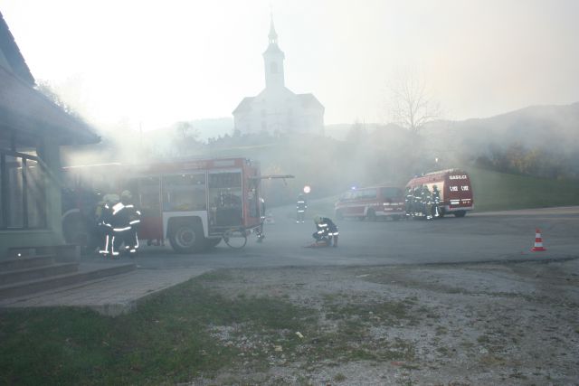 Skupna vaja  OP Ljubno ob Savinji 31.10.2009 - foto