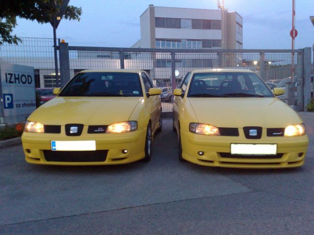 me and my friend - both cupra
