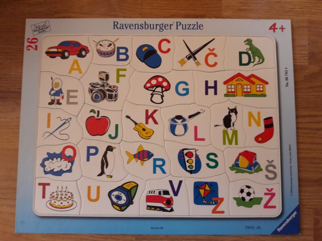 Abeceda puzzle ravensburger