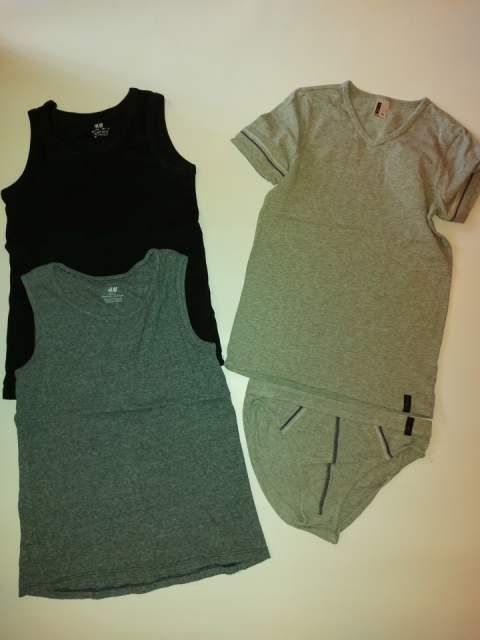 Spodnje majice hlačke 145-152 h&m in Skiny