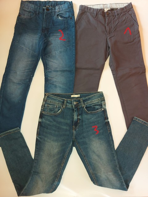 Jeans hlače 146 152 158