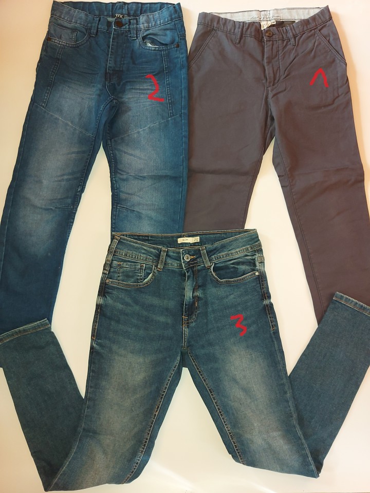 jeans hlače 146 152 158