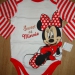 body disney minnie, nov z etiketo, piše 18-24, je nekje 92-98 - 8 eur