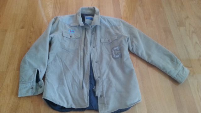 Prehodna podložena žamet jakna, 15 eur
