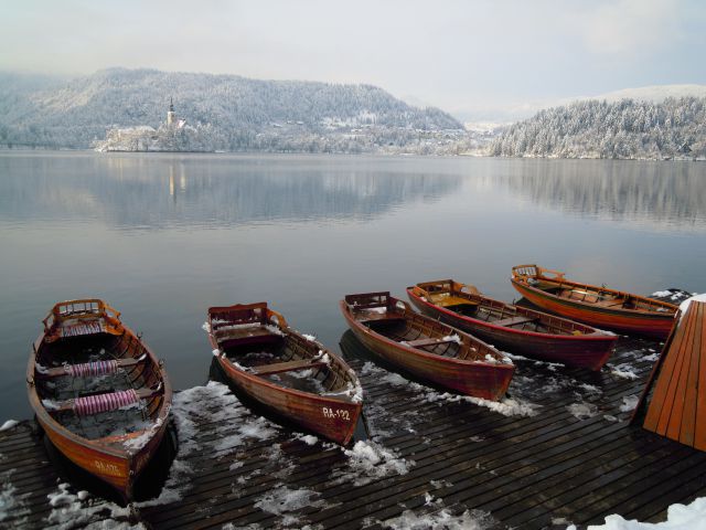 Peš okoli Blejskega jezera - foto