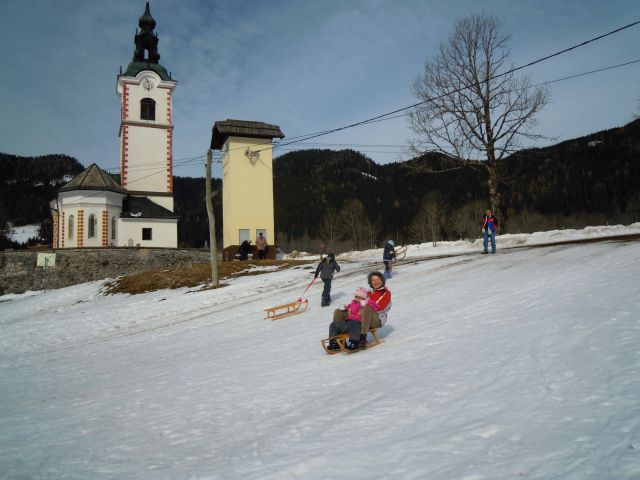 Sankanje na Zg.Jezerskem - foto