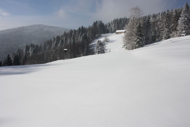 Fram MB koča 19.01.2013 - foto