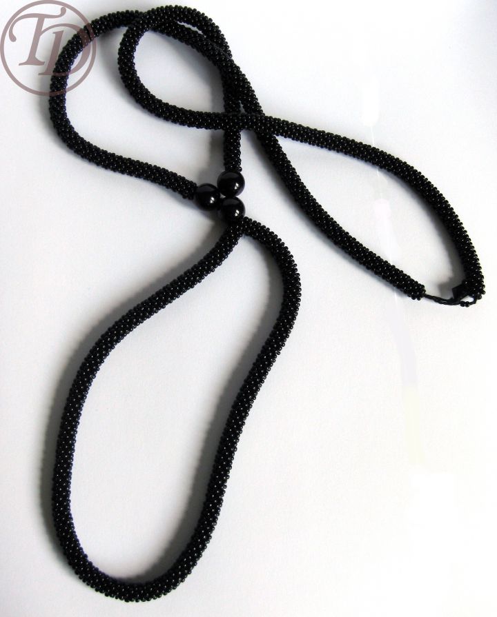 Nakit - Kvačkane ogrlice  - foto povečava