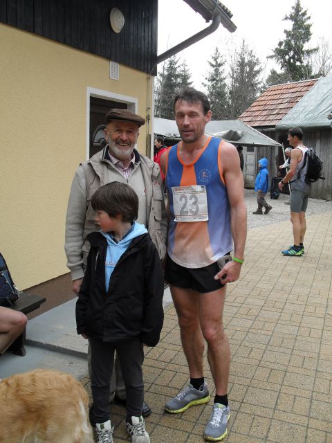 Trener in tekač, pred leti in danes - foto