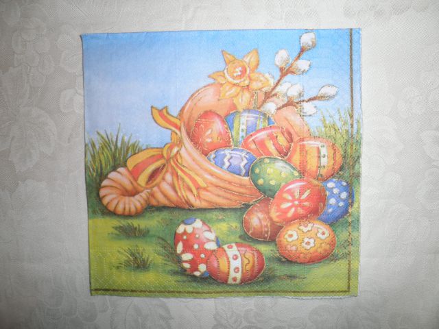 Moje serviete Velikonočne za prodajo - foto