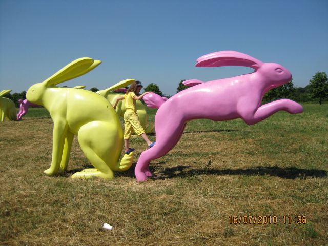 Veliki zajčki v nemčiji - foto