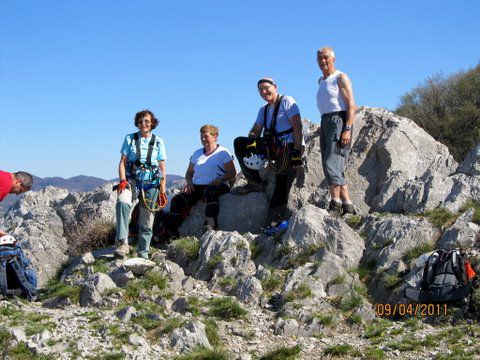 Gradiška tura, trstelj, 9.4.2011 - foto