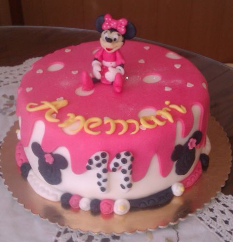 Minnie mouse torta