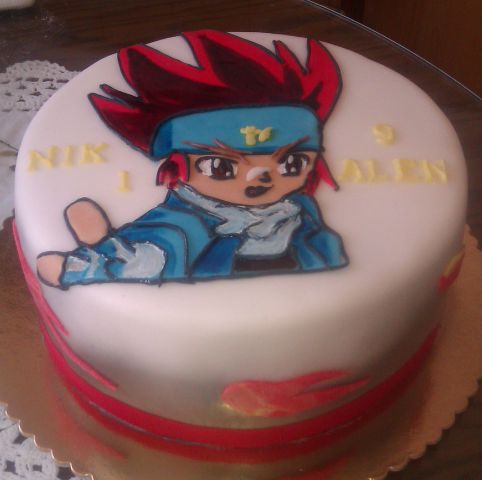 Beyblade torta