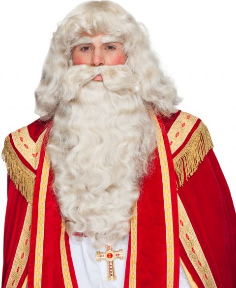 Kostumi za božička brade in lasulje za dedka  - foto