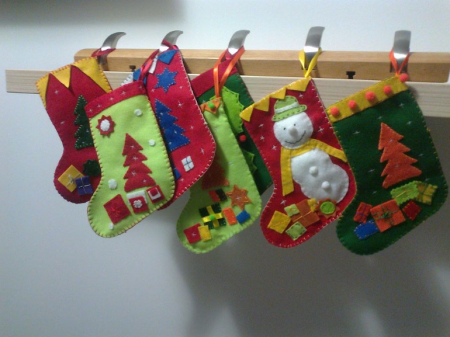 Božične nogavice - foto