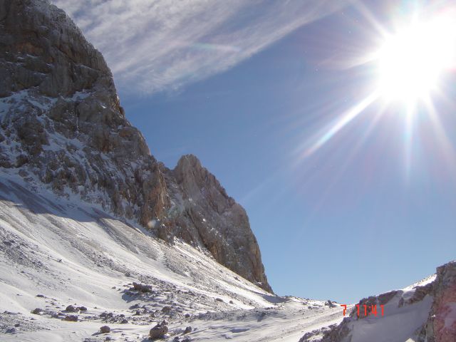 Novembrski beli Aljažev stolp (7.11.13) - foto