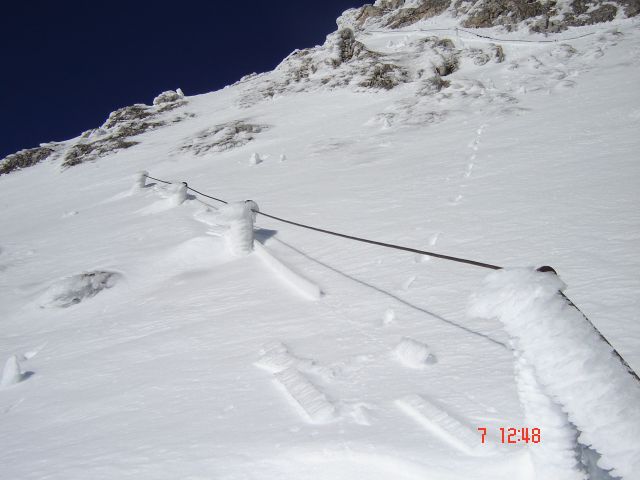 Novembrski beli Aljažev stolp (7.11.13) - foto