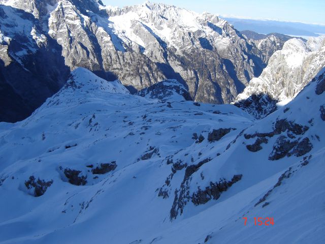 Novembrski beli Aljažev stolp (7.11.13) - foto