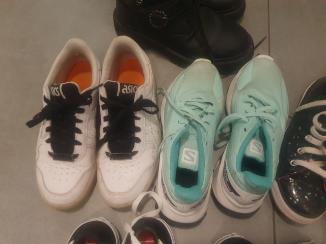Asics bele 36 in Salomon 35