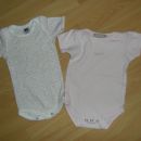 bodi levi - rdeče zvezdice v 74-80 cena1 e desni NAME IT v 74 cena 1 eur