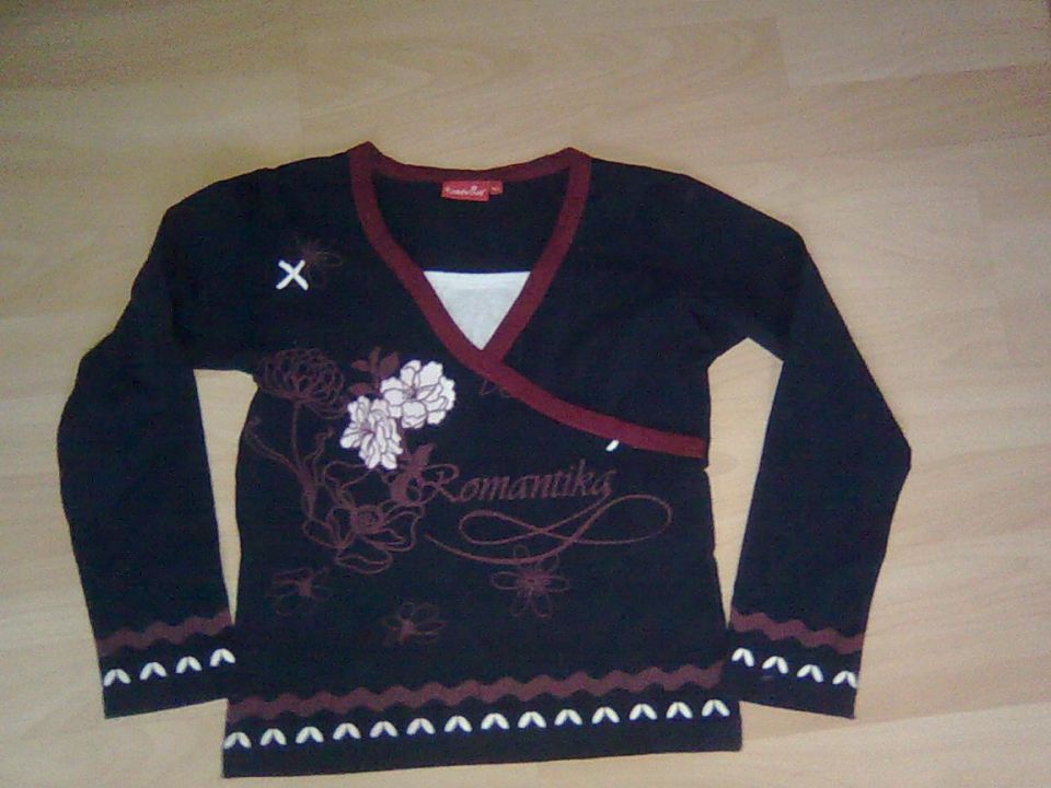 majčka FLOREVTINA v 164 cena 3 eur temno modra barva