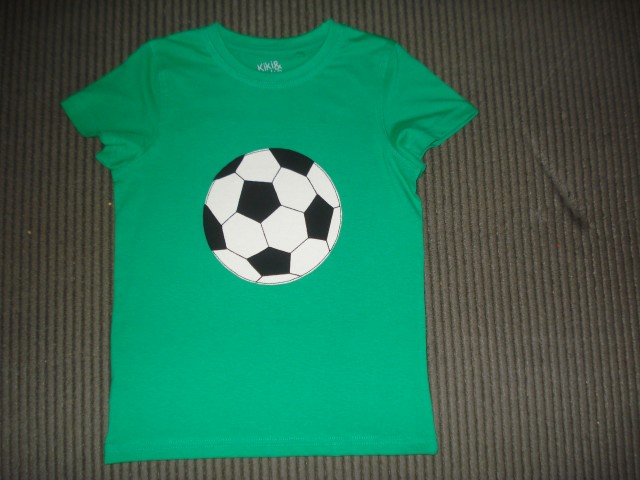 Majica nogometna žoga za rojstni dan
