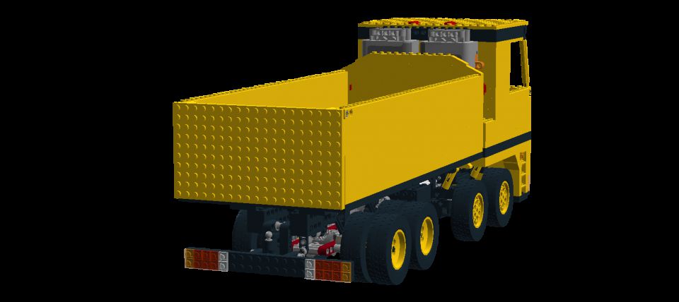 Lego tovornjak - foto povečava